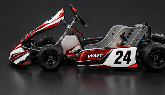 WMT Racing kart, side profile